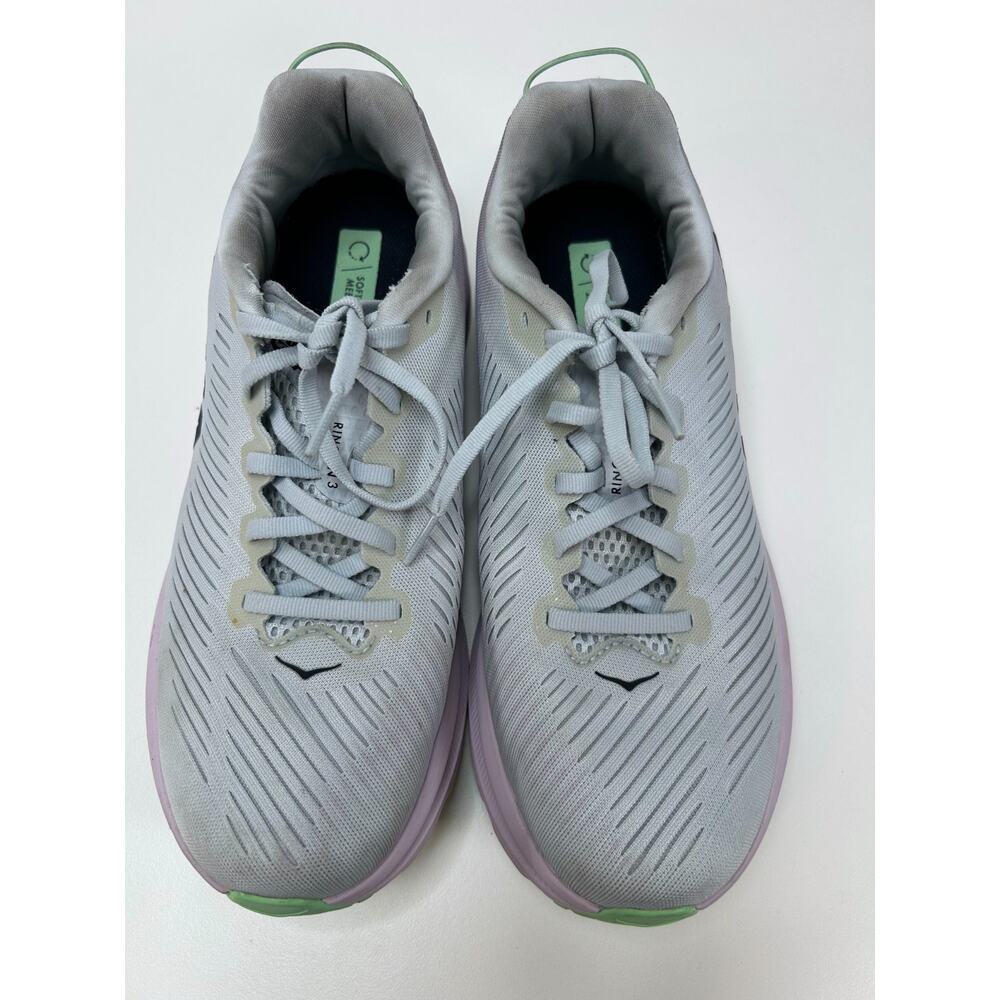 Hoka Rincon 3 1119396 PAOH Plein Air Orchid Hush Running Trainers Size 9 D Wide - Picture 7 of 11